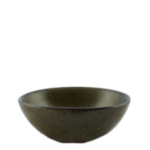Incensário de Cerâmica Cumbuca Oval - Preto - Imagem 2