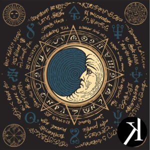 Kit Toalha + Bolsa - Lua