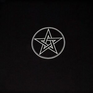 Toalha - Pentagrama Preta