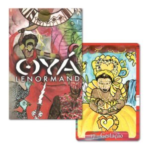 Oyá Lenormand com Bordas Vermelhas