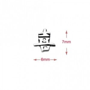 Brinco Ideograma Kanji Alegria - Imagem 3