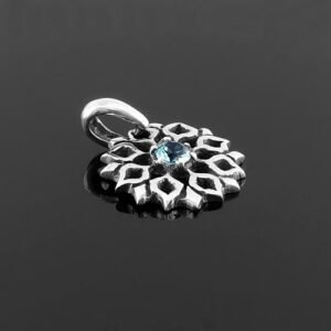 Pingente Mandala - Topázio