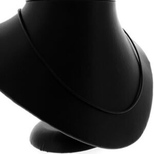 Fio de Couro Natural Marrom - 45 cm x 2 mm - Imagem 2