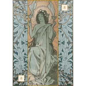 Alfons Maria Mucha Oracle Cards - Imagem 7