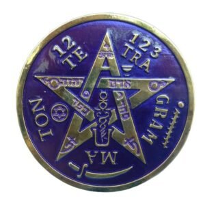 Símbolo de Parede Tetragrammaton - Dourado - Imagem 2