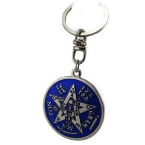 Chaveiro Tetragrammaton - Níquel Resinado
