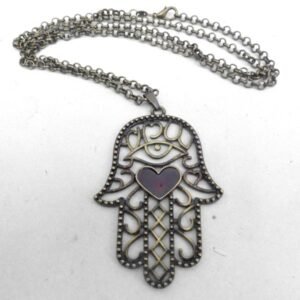 Colar Hamsá - Ouro velho