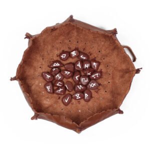 Kit Runas + Sacola - Jaspe Vermelha - Imagem 2