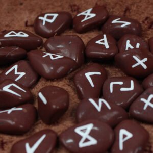 Kit Runas + Sacola - Jaspe Vermelha - Imagem 3