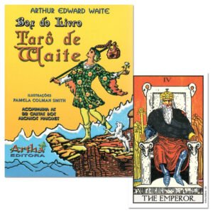 Box do Livro Tarô de Waite (Livro + Cartas)