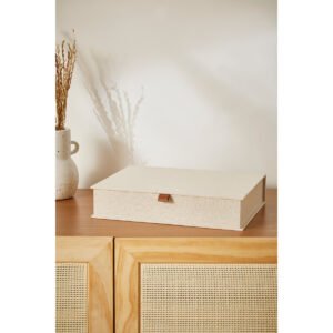 Caixa Linho Shoji White - Imagem 2