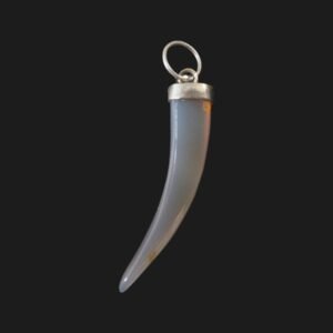 Pingente Dente de Sabre - Ágata