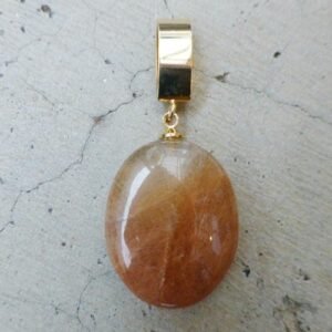 Pingente de Pedra - Rutilado