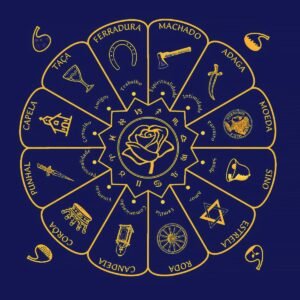 Toalha - Cigana Azul