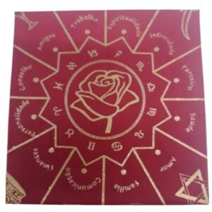 Toalha - Cigana Vermelha Veludo