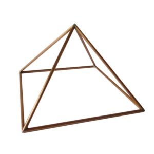 Pirâmide de Cobre Vazada - 23 cm