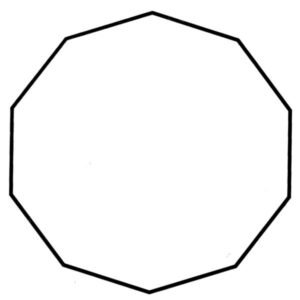 Decágono - PVC - Imagem 1