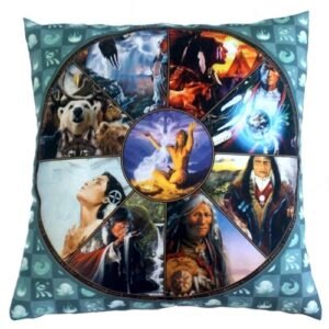 Capa para Almofada 35 x 35 - Os Xamãs
