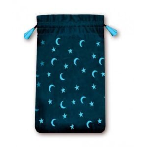 Mini Bolsa para Baralho - Lua e Estrela