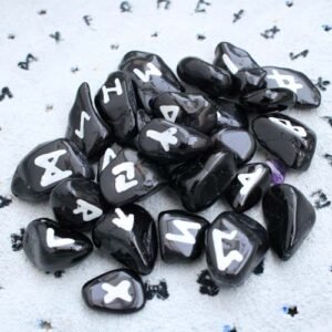 Kit Runas + Sacola - Turmalina Negra - Imagem 3