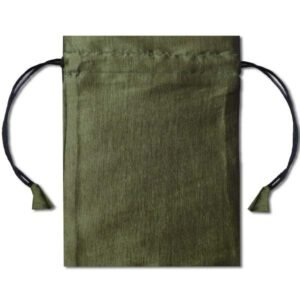 Bolsa para Baralho - Tafetá Verde