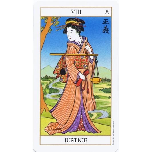 Ukiyoe Tarot – Simbolika