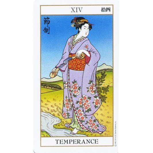 Ukiyoe Tarot – Simbolika