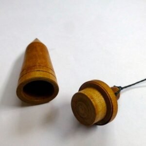 Pêndulo Cilindrico com Testemunho - Madeira - Imagem 2