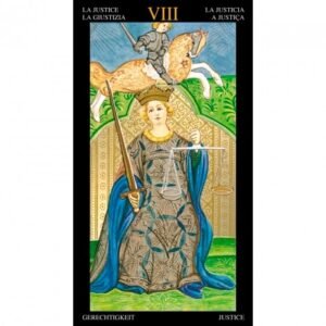 Golden Tarot of Visconti - Arcanos Maiores - Imagem 4