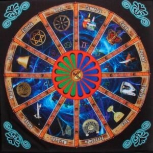 Toalha - Mandala Cigana Preta