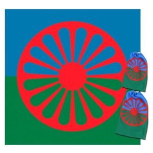 Kit Toalha + Bolsa - Bandeira Cigana