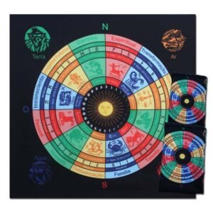 Kit Toalha + Bolsa - Zodiacal - A Mandala