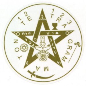 Adesivo Radiônico Tetragrammaton - G - Imagem 2