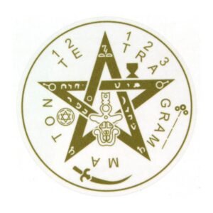 Adesivo Radiônico Tetragrammaton - M - Imagem 2